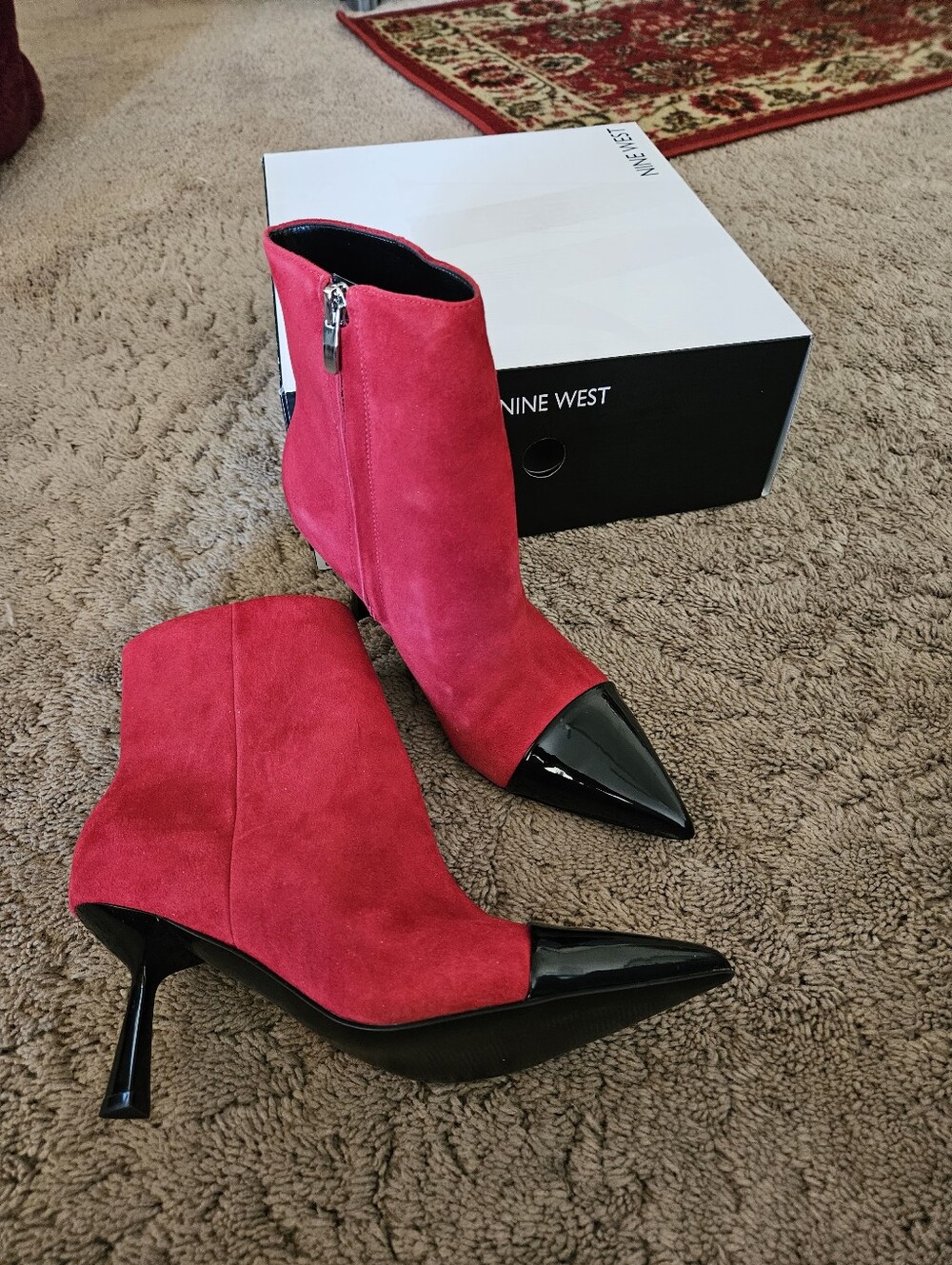 Nine West Ankle Boots, Size 6.5, Like NEW!